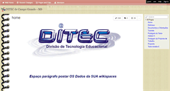 Desktop Screenshot of diteccgrms.wikispaces.com
