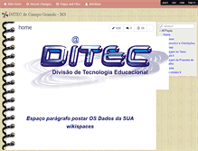 Tablet Screenshot of diteccgrms.wikispaces.com