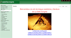 Desktop Screenshot of castellacongres.wikispaces.com