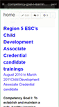 Mobile Screenshot of competency-goal-i-learning-environment.wikispaces.com