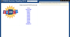 Desktop Screenshot of fwcdreads.wikispaces.com