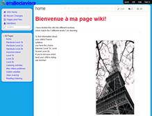 Tablet Screenshot of emilieclaviere.wikispaces.com