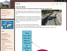 Tablet Screenshot of gowest.wikispaces.com