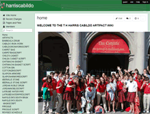 Tablet Screenshot of harriscabildo.wikispaces.com