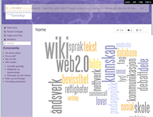 Tablet Screenshot of conscientia.wikispaces.com