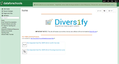 Desktop Screenshot of dataforschools.wikispaces.com