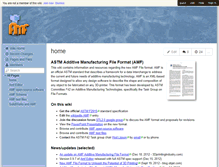Tablet Screenshot of amf.wikispaces.com