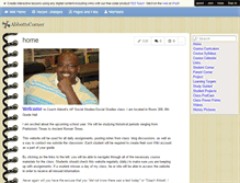 Tablet Screenshot of abbottscorner.wikispaces.com