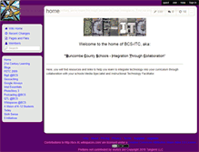 Tablet Screenshot of bcs-itc.wikispaces.com