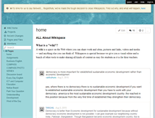 Tablet Screenshot of devnet.wikispaces.com