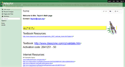 Desktop Screenshot of lstaylor.wikispaces.com