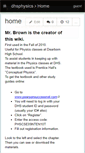 Mobile Screenshot of dhsphysics.wikispaces.com