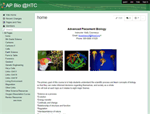 Tablet Screenshot of apbiohtcsd.wikispaces.com