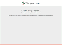 Tablet Screenshot of paperfreeweek.wikispaces.com
