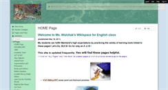 Desktop Screenshot of bwulchak.wikispaces.com