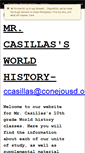 Mobile Screenshot of casillasworldhistory.wikispaces.com