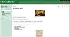 Desktop Screenshot of colonialliterature.wikispaces.com