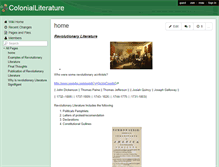 Tablet Screenshot of colonialliterature.wikispaces.com