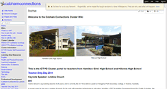 Desktop Screenshot of cobhamconnections.wikispaces.com