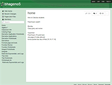 Tablet Screenshot of bhageno5.wikispaces.com