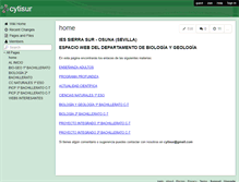 Tablet Screenshot of cytisur.wikispaces.com
