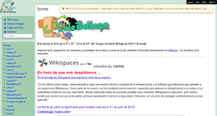 Desktop Screenshot of colebelluga.wikispaces.com