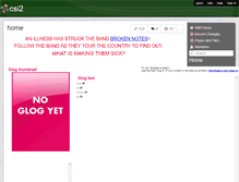 Tablet Screenshot of csi2.wikispaces.com