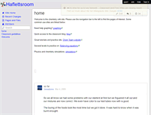 Tablet Screenshot of haflettsroom.wikispaces.com
