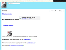 Tablet Screenshot of ahsscience.wikispaces.com