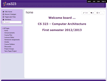 Tablet Screenshot of cs323.wikispaces.com