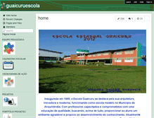 Tablet Screenshot of guaicuruescola.wikispaces.com