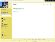 Tablet Screenshot of aniztasuna.wikispaces.com