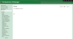 Desktop Screenshot of hinduismen-orkanger.wikispaces.com