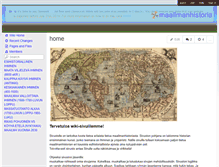 Tablet Screenshot of maailmanhistoria.wikispaces.com