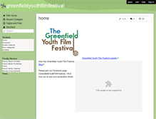 Tablet Screenshot of greenfieldyouthfilmfestival.wikispaces.com