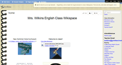 Desktop Screenshot of kwilkins.wikispaces.com