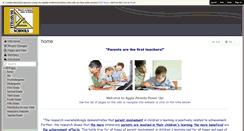 Desktop Screenshot of aggieparentspowerup.wikispaces.com