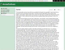 Tablet Screenshot of anniesullivan.wikispaces.com