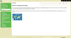 Desktop Screenshot of integratingtech.wikispaces.com