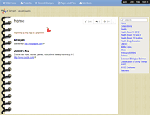 Tablet Screenshot of cleverclassroom.wikispaces.com