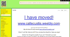 Desktop Screenshot of callecustis.wikispaces.com