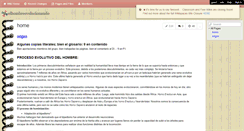 Desktop Screenshot of elhombreevolucionando.wikispaces.com
