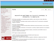 Tablet Screenshot of dhtic-com.wikispaces.com