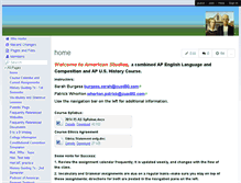 Tablet Screenshot of burgessandwhorton.wikispaces.com