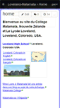 Mobile Screenshot of loveland-matamata.wikispaces.com