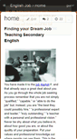 Mobile Screenshot of englishjob.wikispaces.com