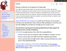 Tablet Screenshot of ld-at-lab.wikispaces.com