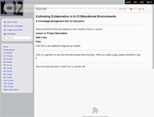 Tablet Screenshot of ktwelve.wikispaces.com