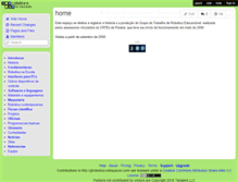 Tablet Screenshot of gtrobotica.wikispaces.com