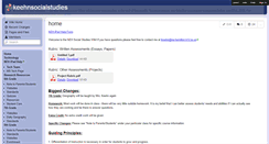 Desktop Screenshot of keehnsocialstudies.wikispaces.com